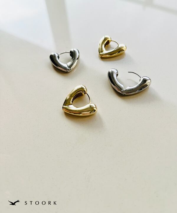【再入荷】s925 Heart Pierce