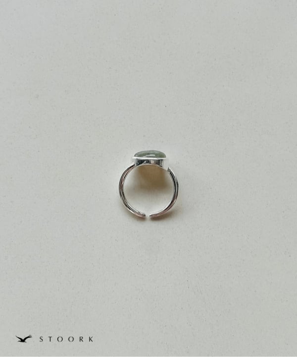 【再入荷】s925 Irregular Stone Ring