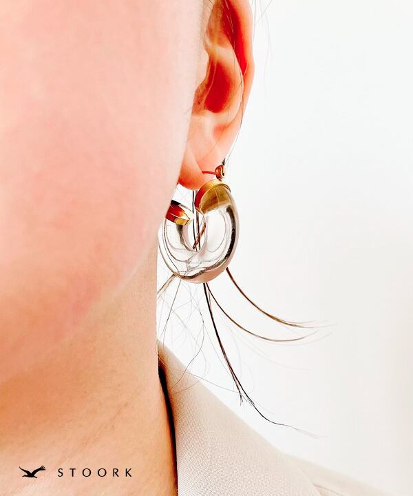 Clear Hoop Pierce