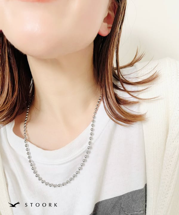 【再入荷】Ball Chain Necklace