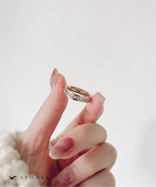 【再入荷】Eternity Zirconia Ring - stoork