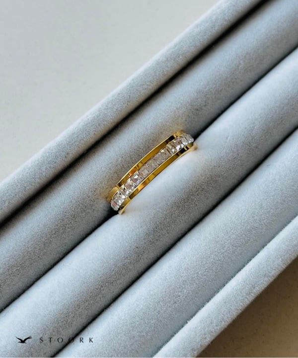 【再入荷】Eternity Zirconia Ring - stoork