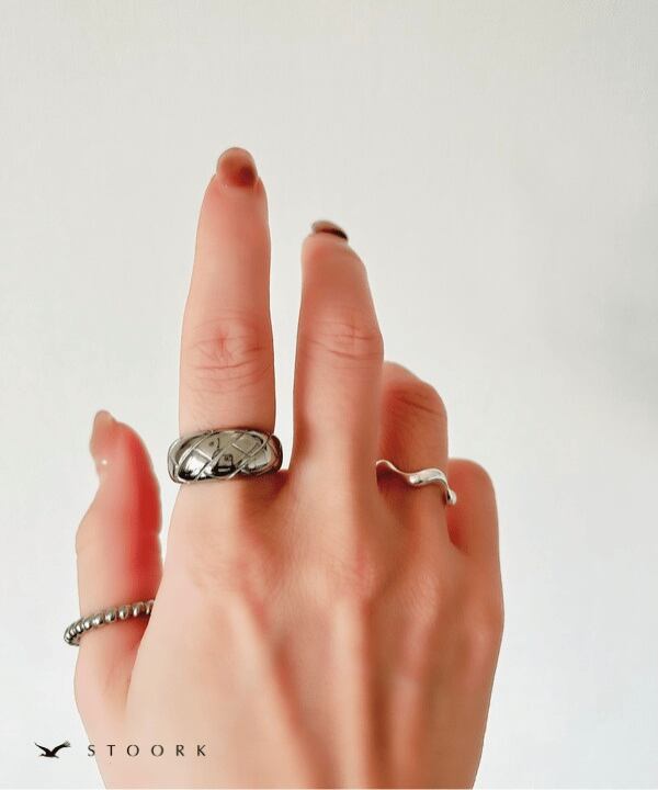 Brick Pattern Ring
