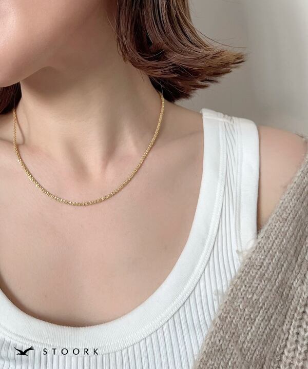 【再入荷】Sparkle Chain Sparkle Necklace