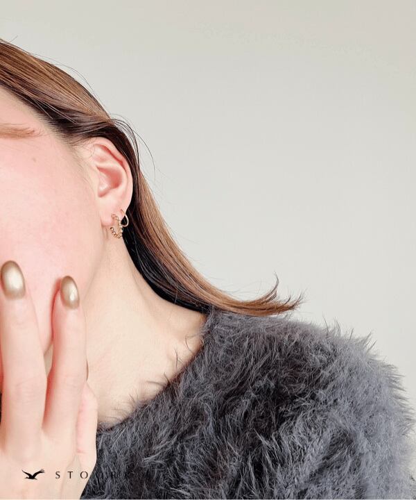 【再入荷】Ball Spiral Pierce