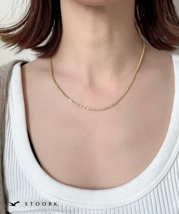 【再入荷】Sparkle Chain Sparkle Necklace