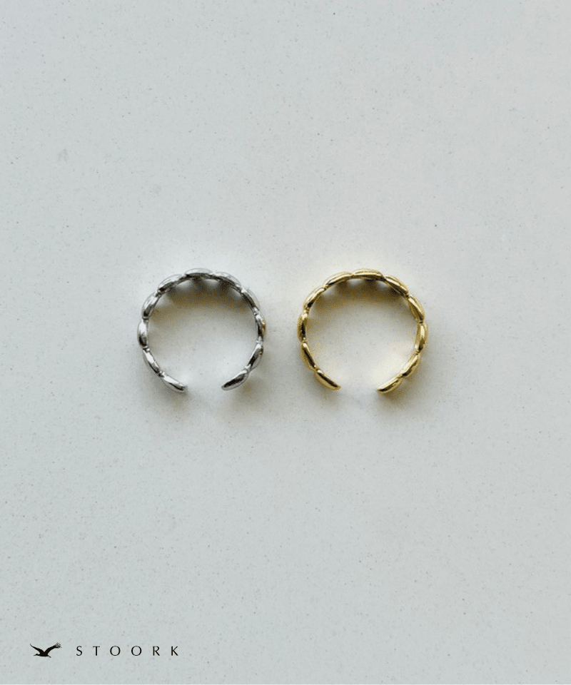 Heart Link Open Ring - stoork