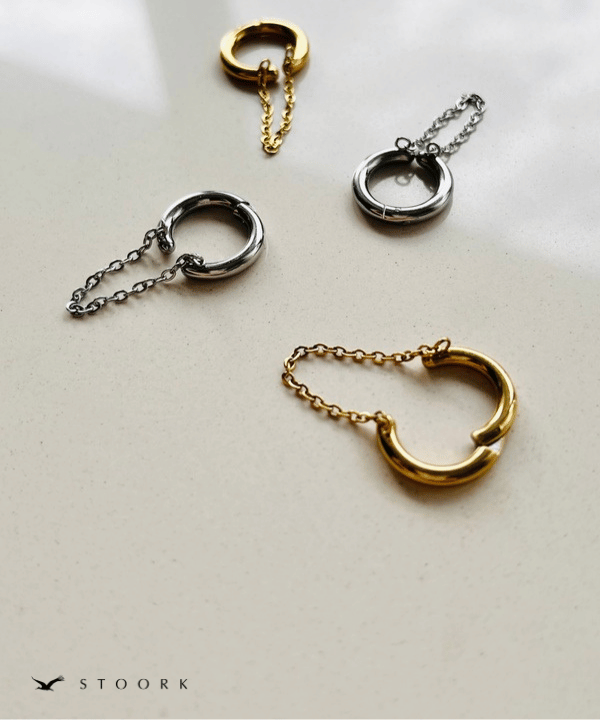 Hoop Chain Ear Cuff - stoork
