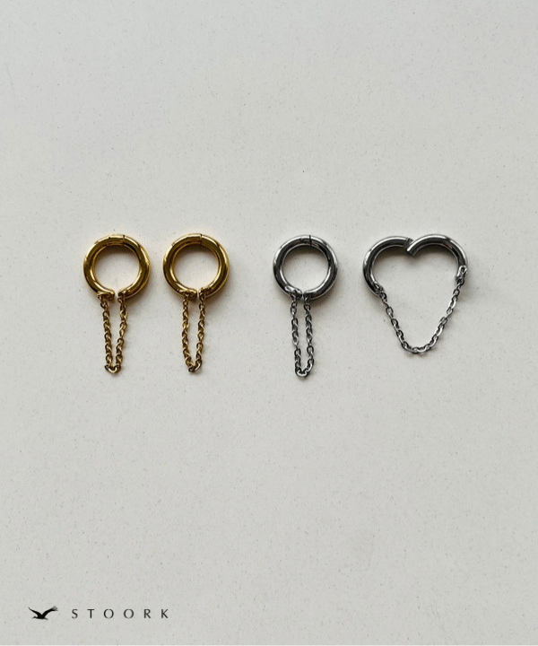 Hoop Chain Ear Cuff - stoork