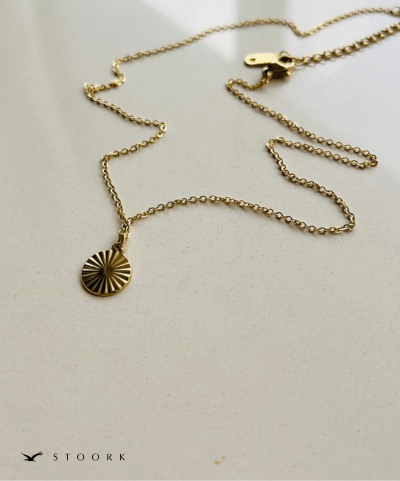 【再入荷】Jagged Circle Necklace - stoork