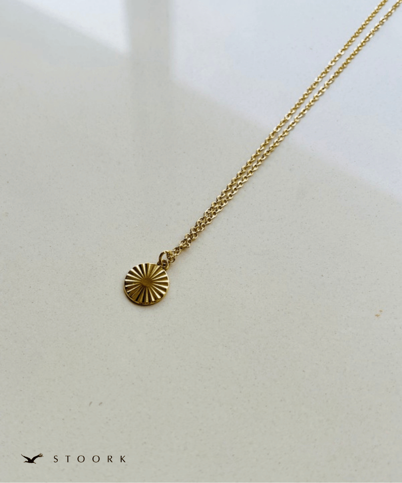 【再入荷】Jagged Circle Necklace - stoork