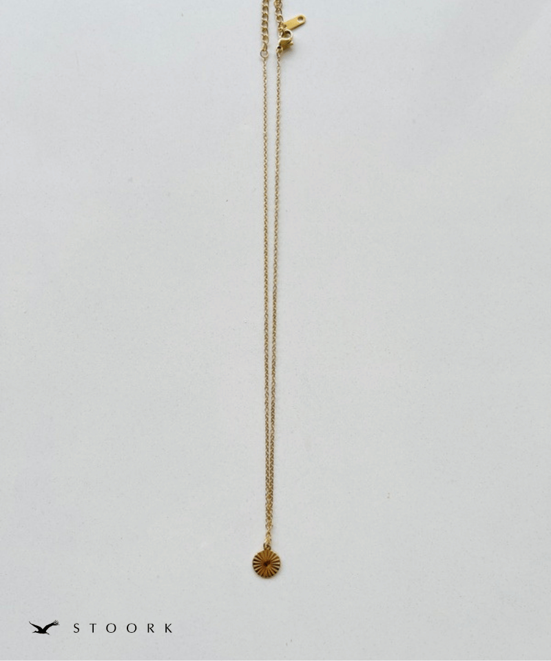 【再入荷】Jagged Circle Necklace - stoork