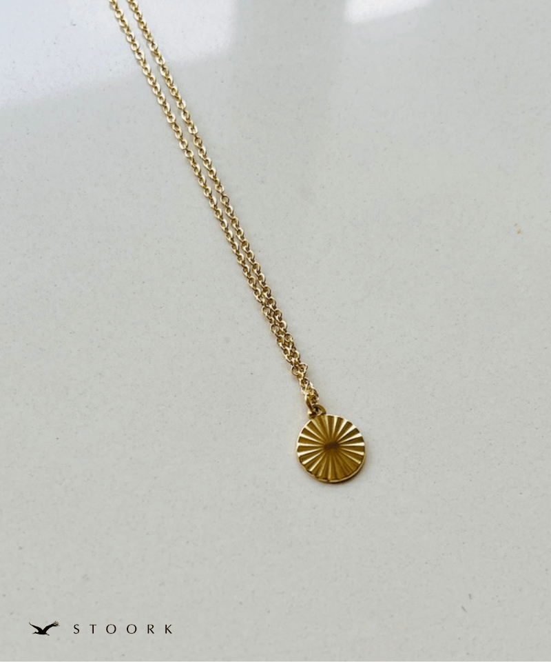【再入荷】Jagged Circle Necklace - stoork