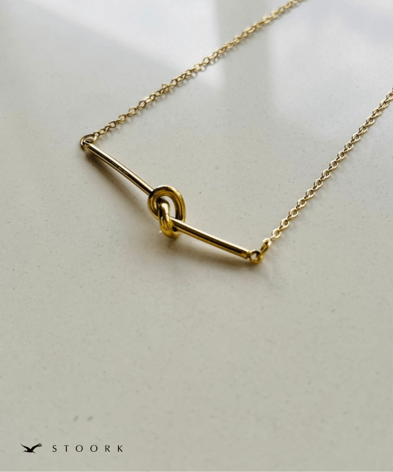 Knot Bar Necklace - stoork