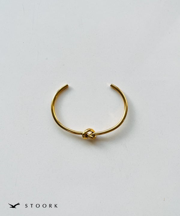 【再入荷】Knot Hoop Bangle - stoork