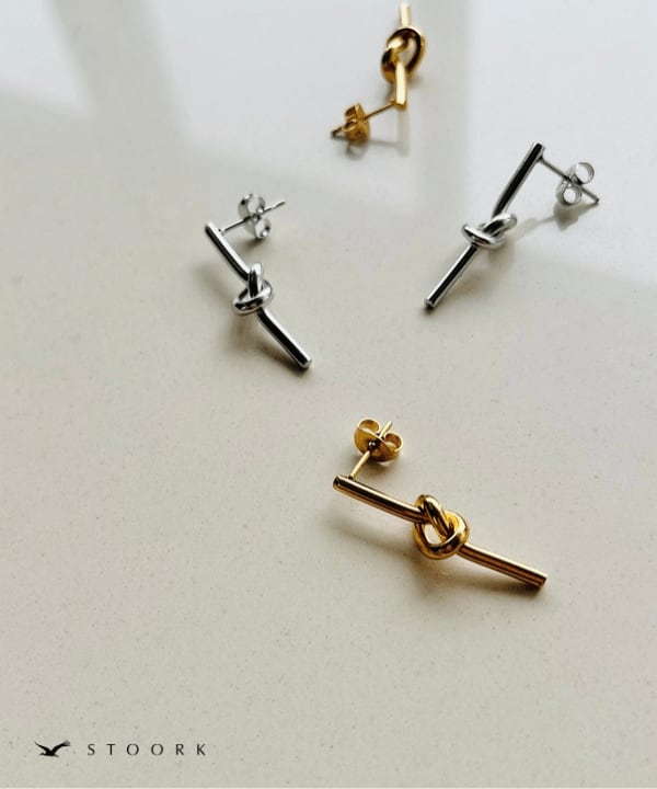 【再入荷】Knot Long Pierce - stoork