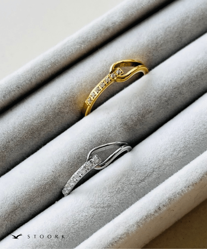 Knot Zircon Ring - stoork