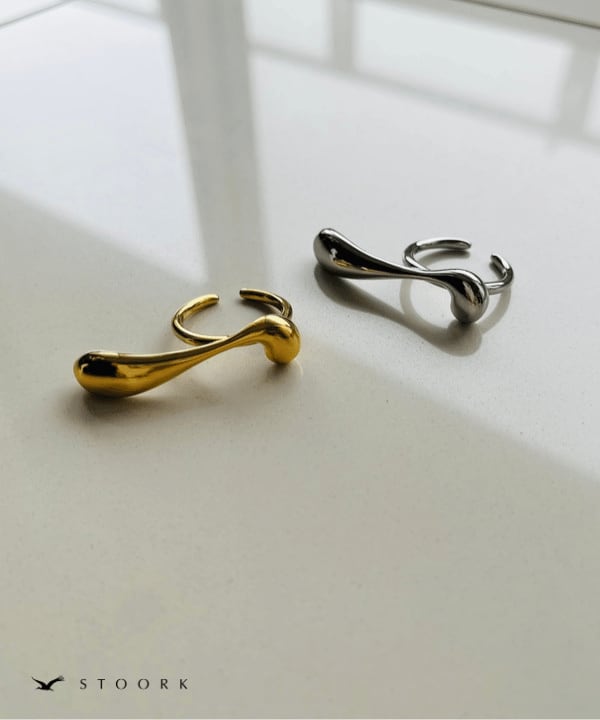 【再入荷】Layered Double Ring - stoork