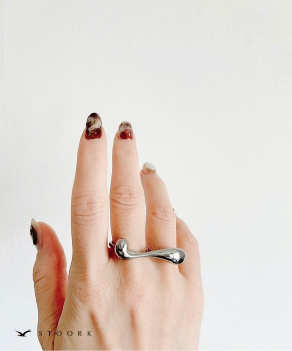【再入荷】Layered Double Ring - stoork