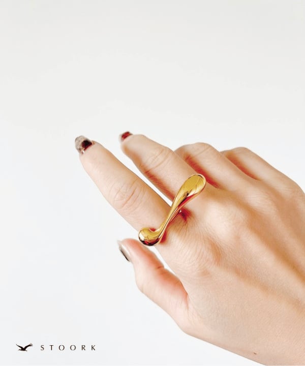 【再入荷】Layered Double Ring - stoork