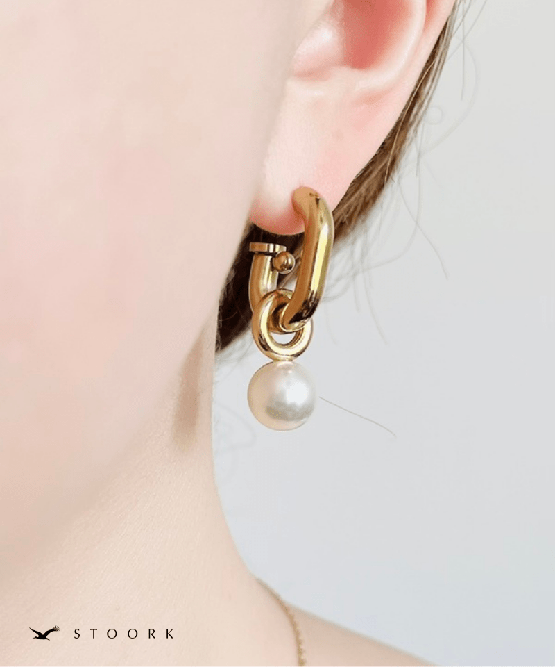 Link Curve Pearl Pierce - stoork
