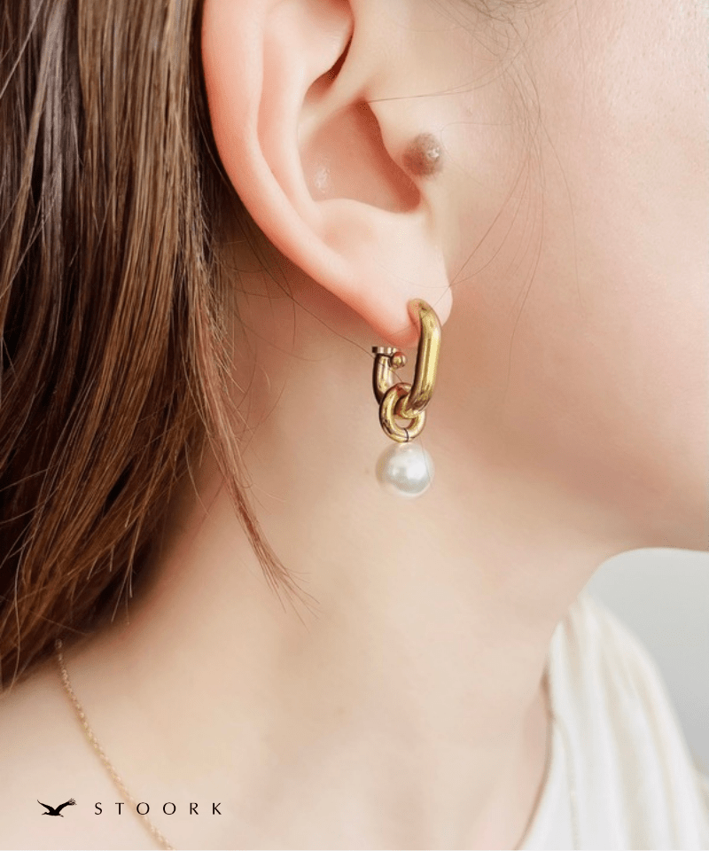 Link Curve Pearl Pierce - stoork