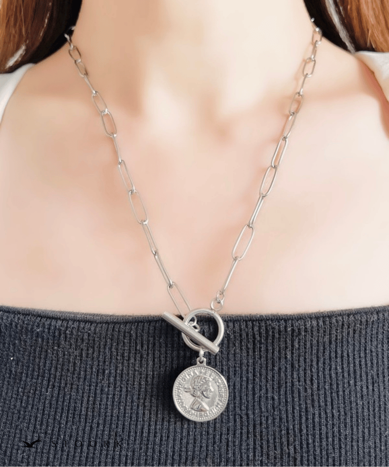 【再入荷】Mantel Coin Chain Necklace - stoork