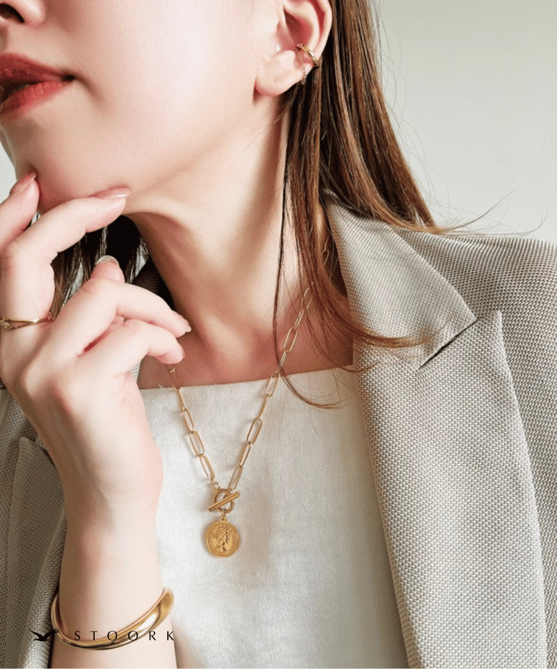 【再入荷】Mantel Coin Chain Necklace - stoork