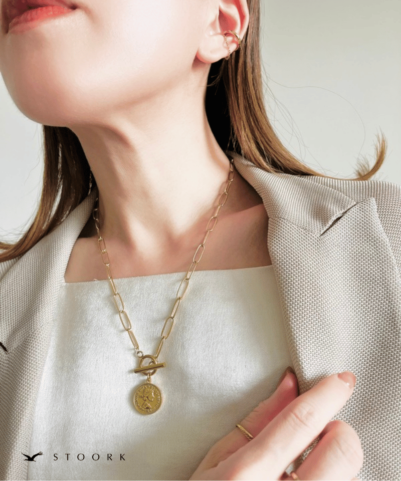 【再入荷】Mantel Coin Chain Necklace - stoork