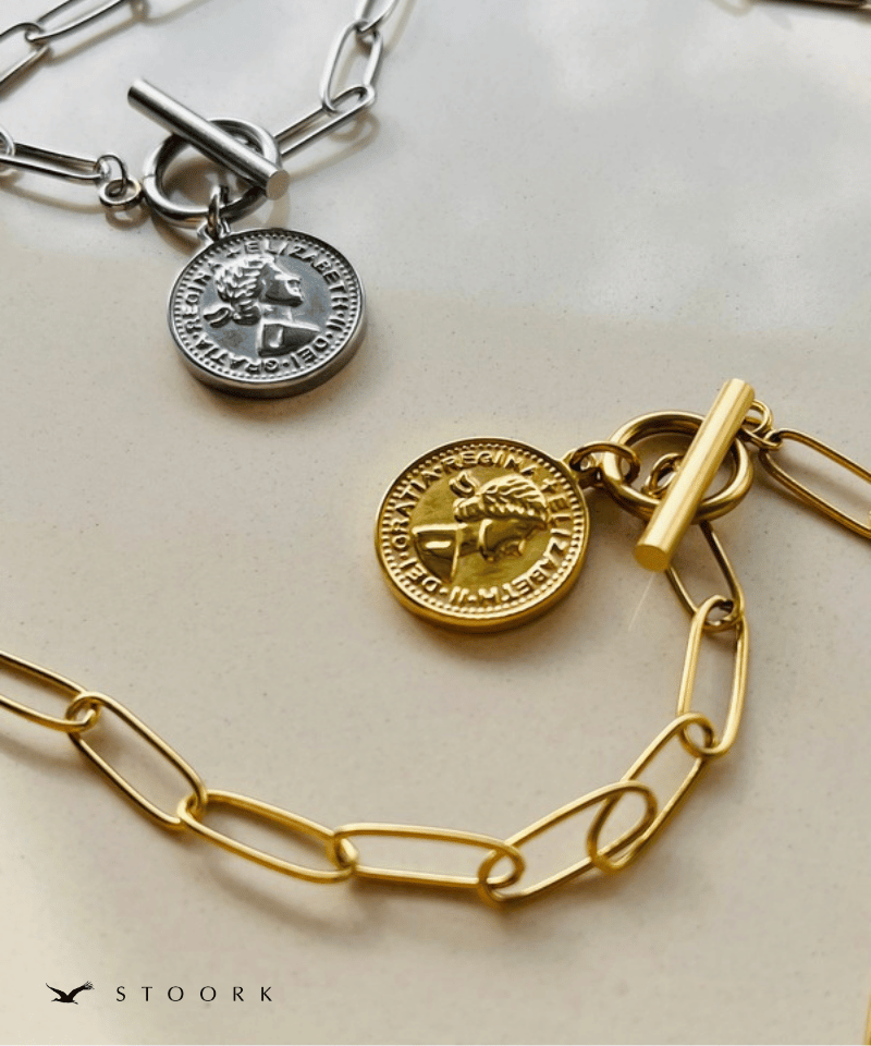 【再入荷】Mantel Coin Chain Necklace - stoork