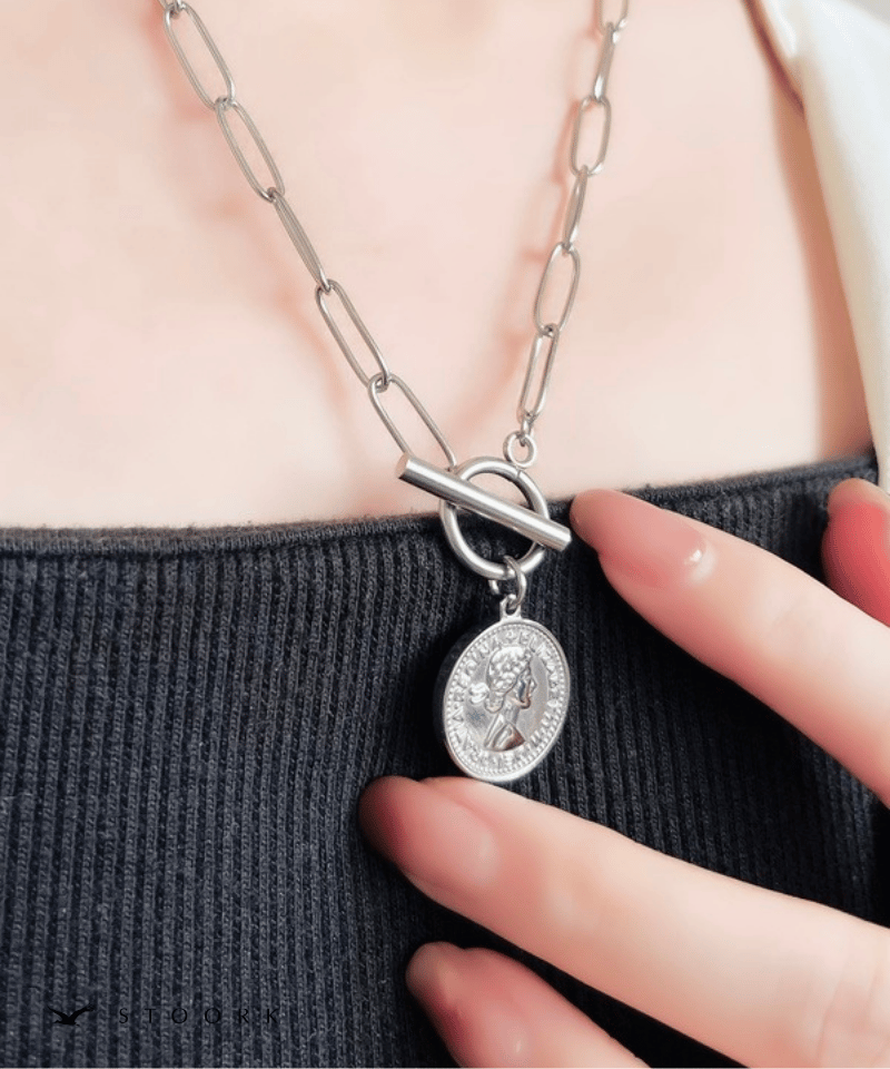 【再入荷】Mantel Coin Chain Necklace - stoork