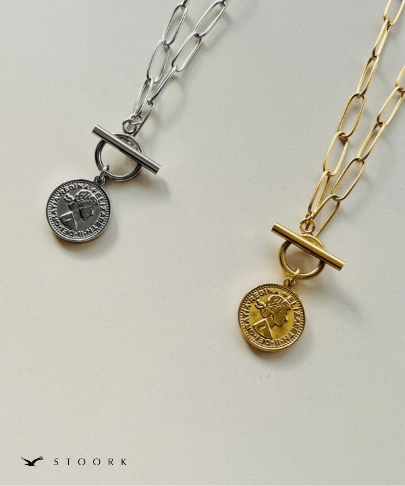 【再入荷】Mantel Coin Chain Necklace - stoork
