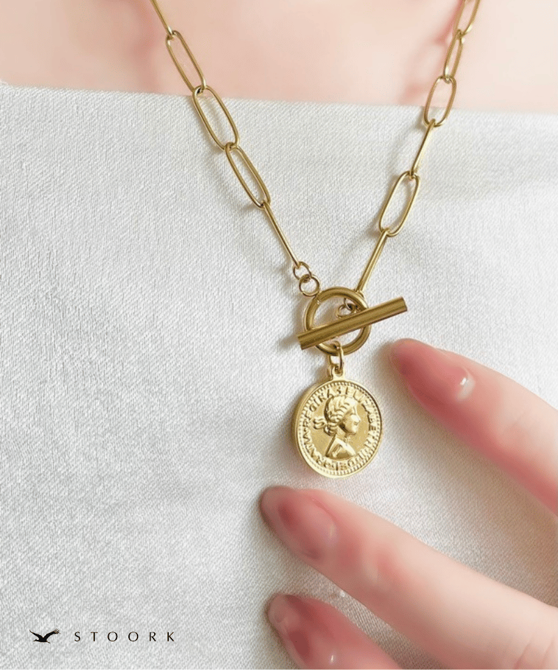 【再入荷】Mantel Coin Chain Necklace - stoork