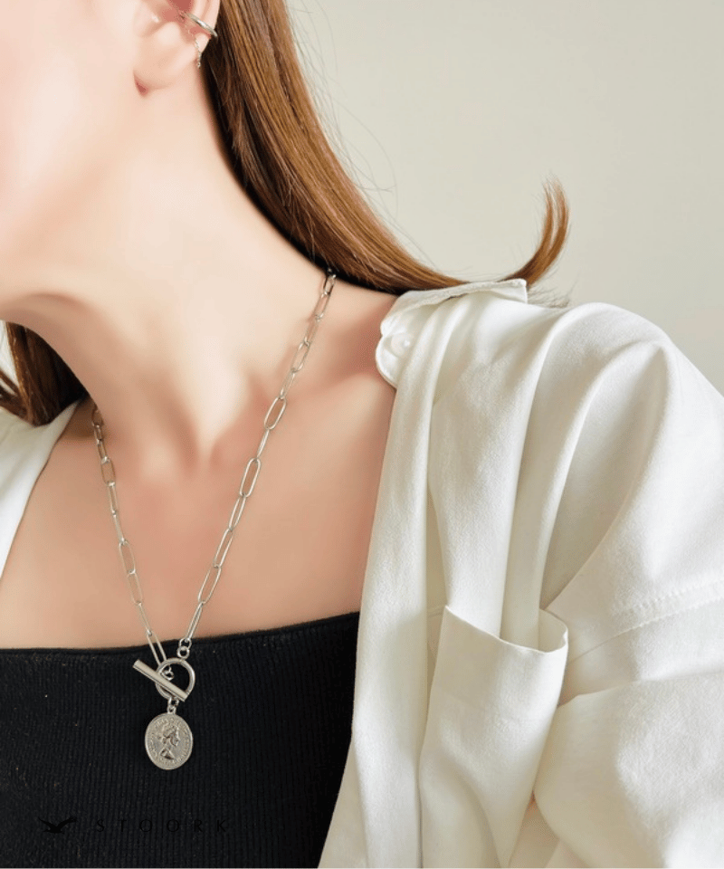 【再入荷】Mantel Coin Chain Necklace - stoork
