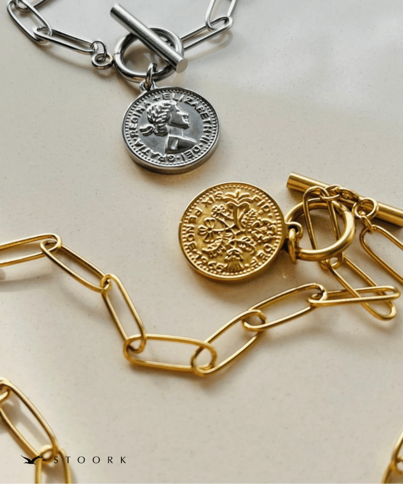 【再入荷】Mantel Coin Chain Necklace - stoork