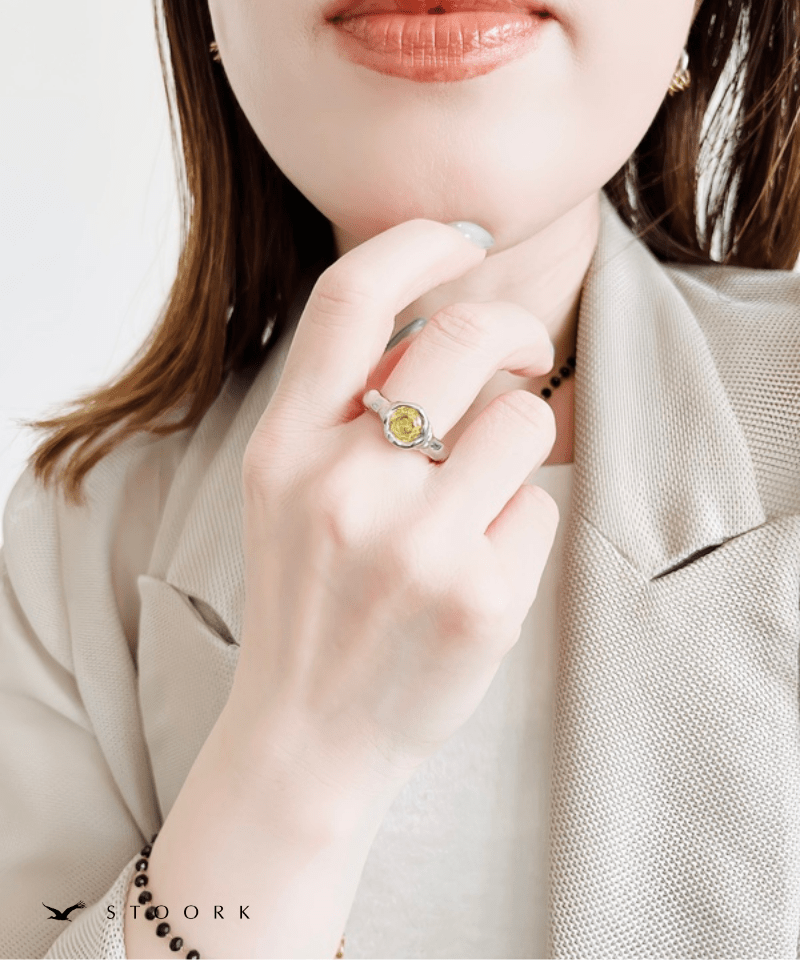 Melt Stone Ring - stoork