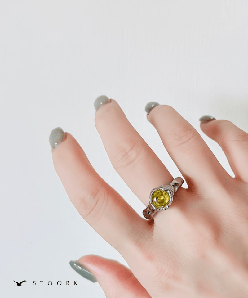 Melt Stone Ring - stoork