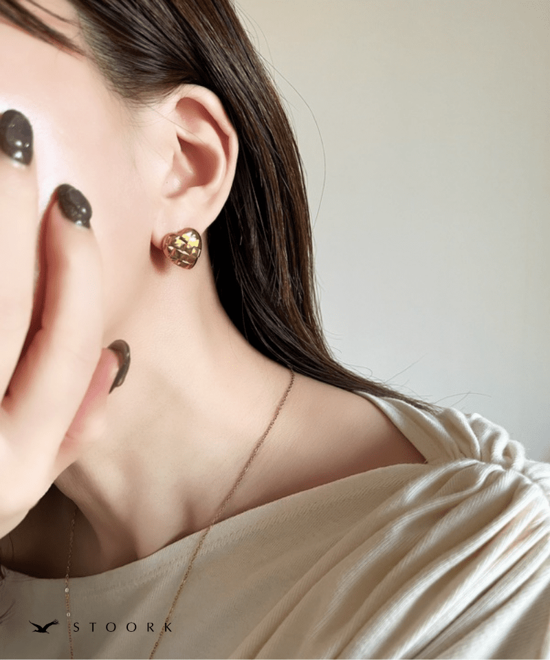 Mesh Heart Pierce - stoork