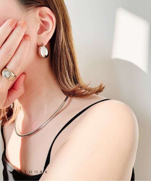【再入荷】Metal Curve Choker - stoork