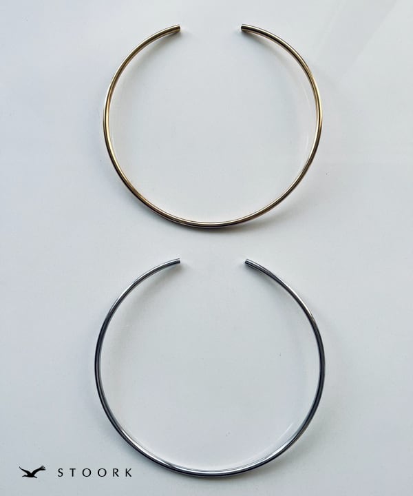 【再入荷】Metal Curve Choker - stoork