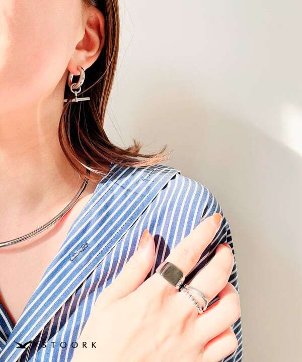 【再入荷】Metal Curve Choker - stoork