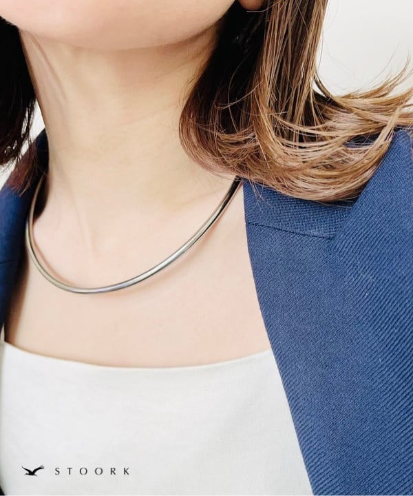 【再入荷】Metal Curve Choker - stoork