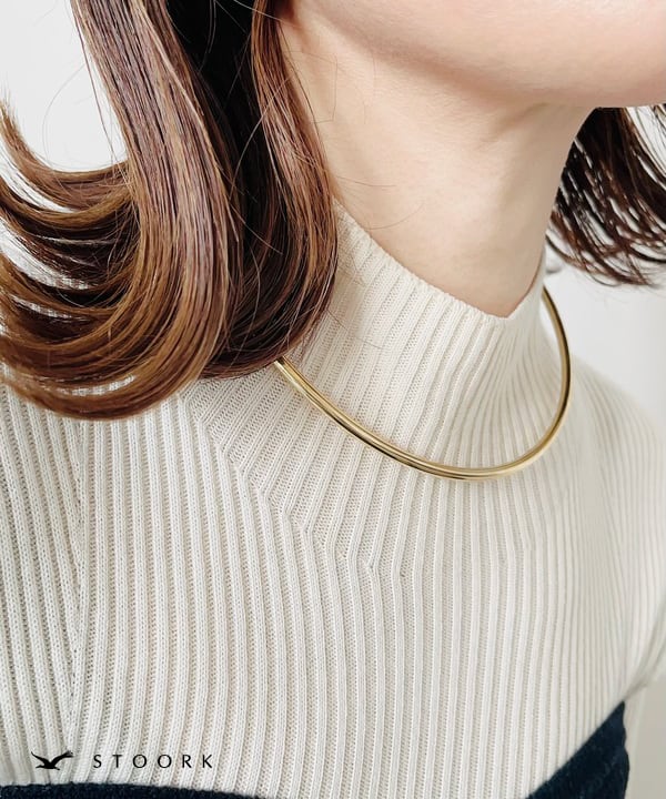 【再入荷】Metal Curve Choker - stoork