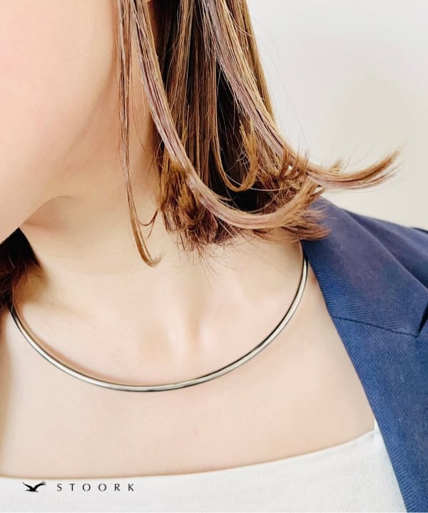 【再入荷】Metal Curve Choker - stoork