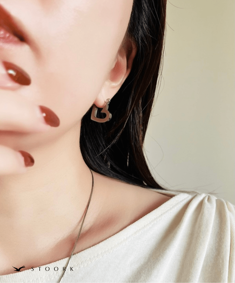 Mini Heart Hoop Pierce - stoork