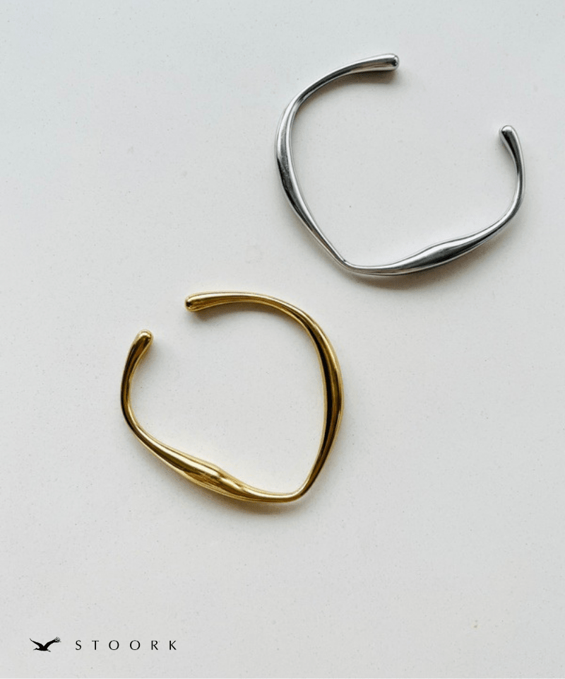 Minimal Nuance Open Bangle - stoork