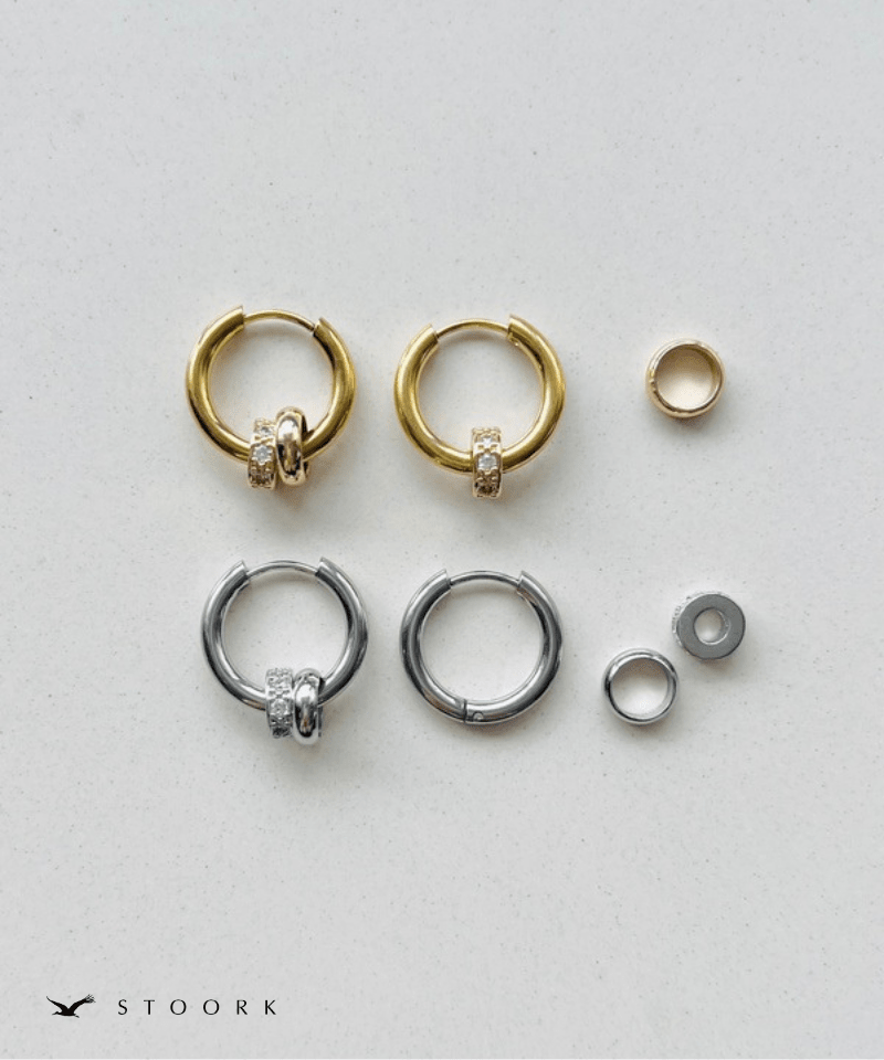 Mix Twin Hoop Pierce - stoork