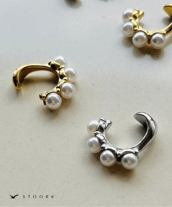 【再入荷】Mode Pearl Ear Cuff - stoork