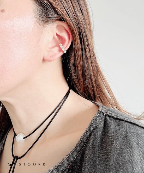 【再入荷】Mode Pearl Ear Cuff - stoork