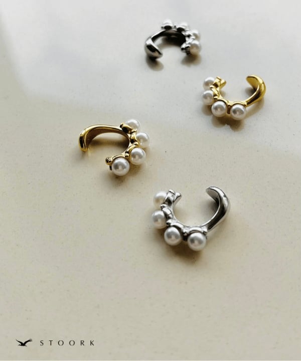 【再入荷】Mode Pearl Ear Cuff - stoork